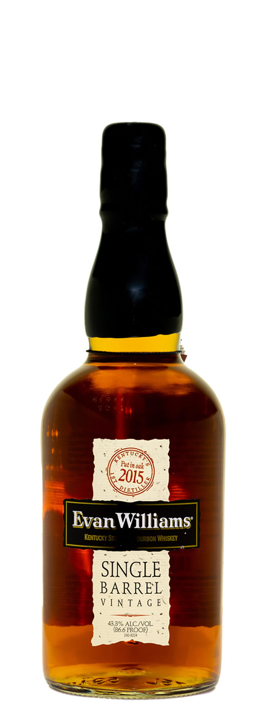 Evan Williams 2015 Single Barrel Bourbon | www.b-21.com
