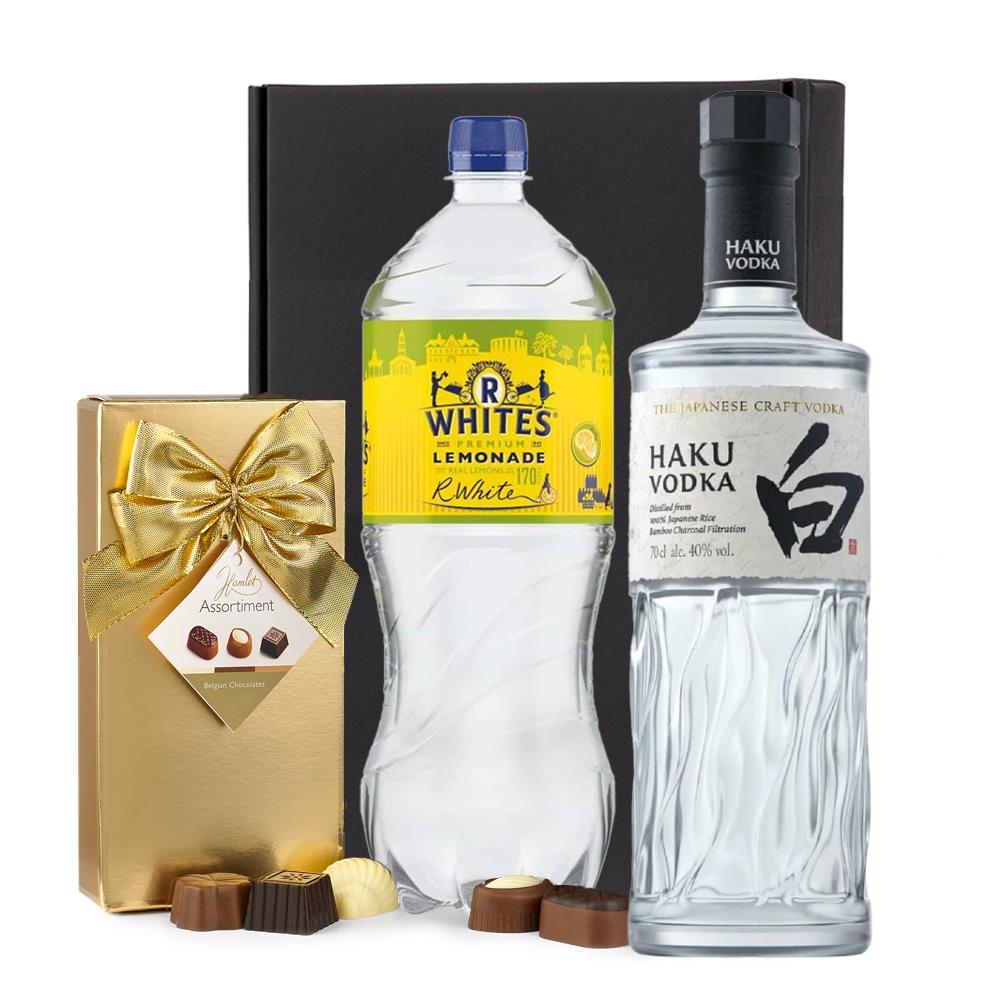 Haku Japanese Craft Vodka 70cl with R. White's Lemonade