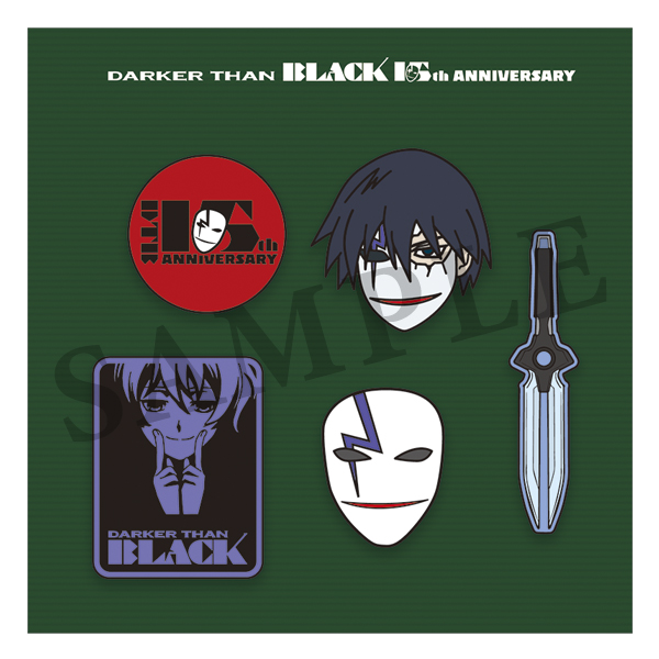 DARKER THAN BLACK 缶バッジ 8種まとめ売り
