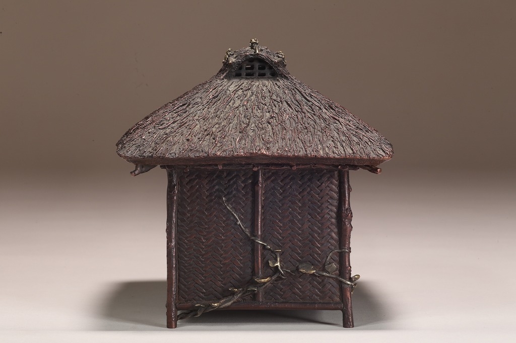 蝋鋳草庵置物（二代村田整珉・木村渡雲造） | 雨竹亭オンラインショップ