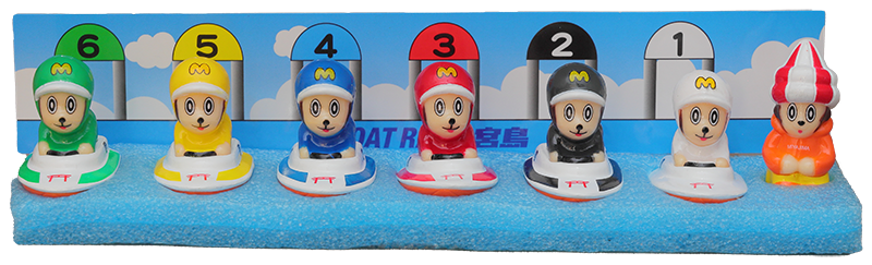 宮島競艇 モンタくん マグネット リニューアルバージョン 宮島競艇