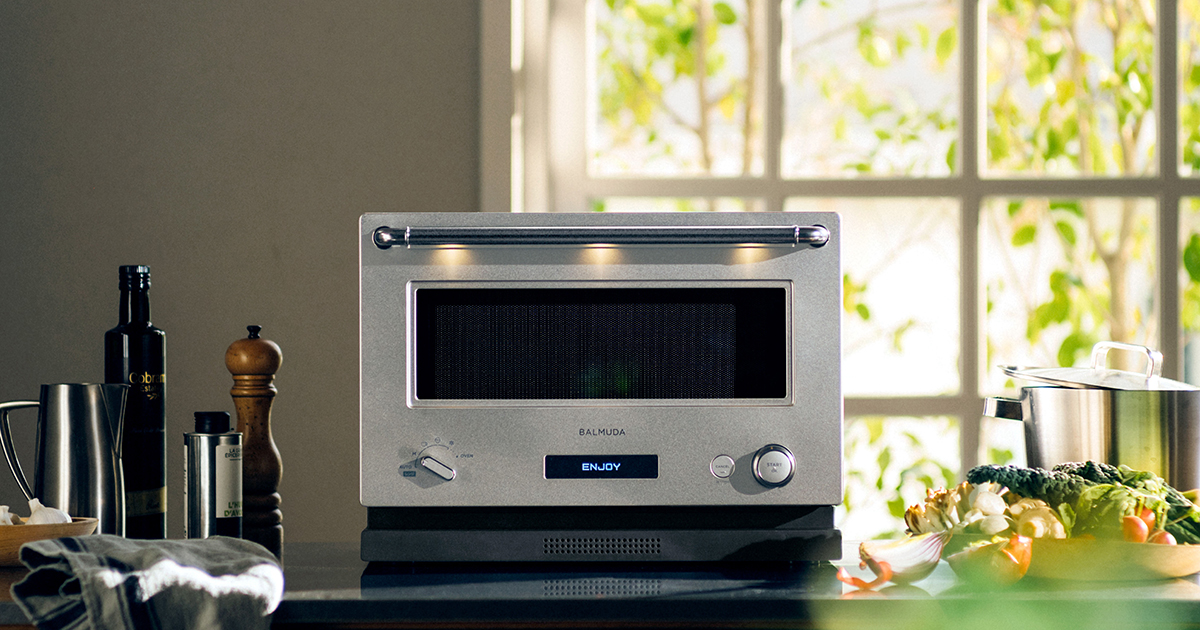 電子レンジ・オーブン BALMUDA The Toaster K01A-GW 電子レンジ
