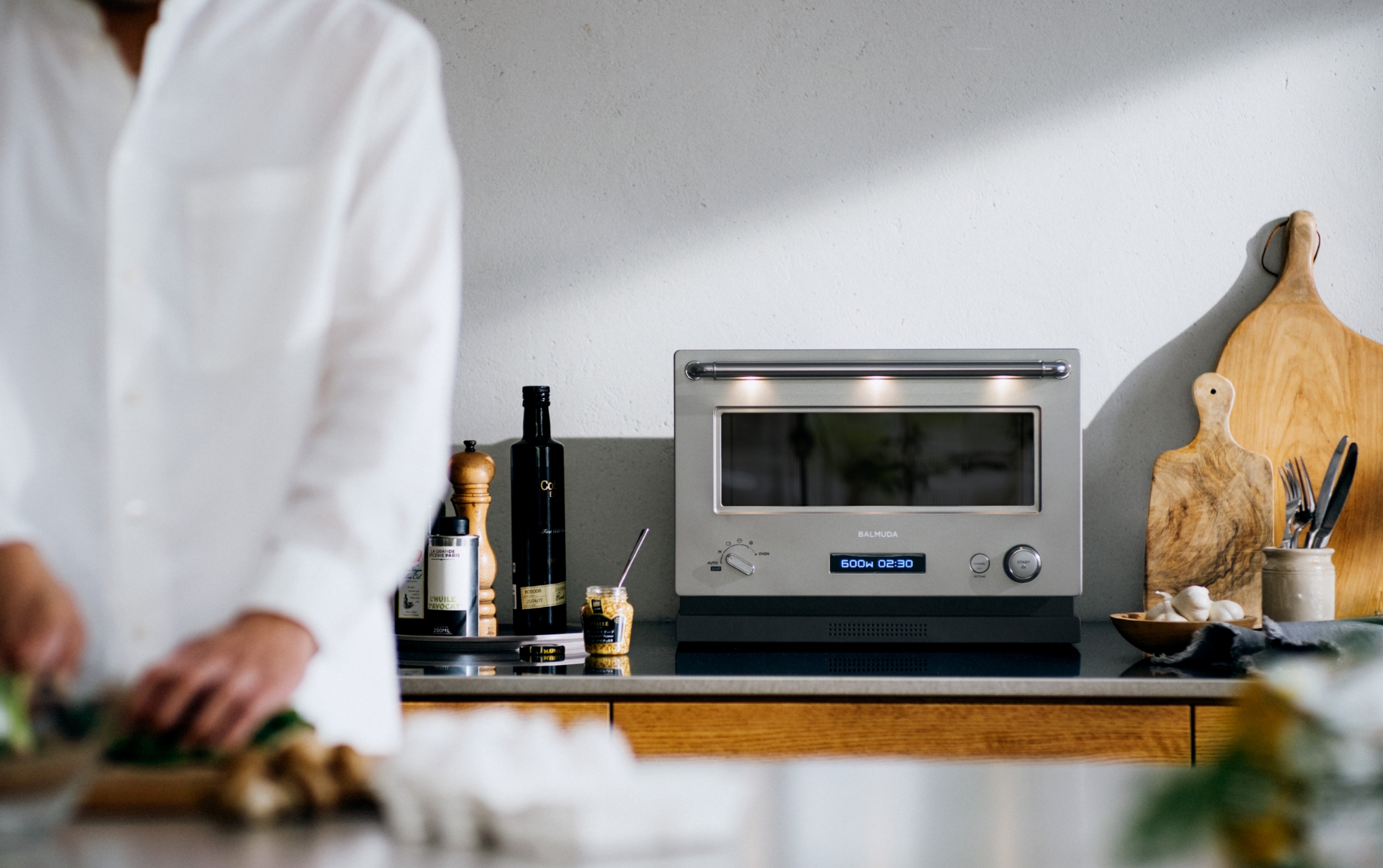 ジャンク品】バルミューダ BALMUDA ホワイト K04A-WH ジャンク品