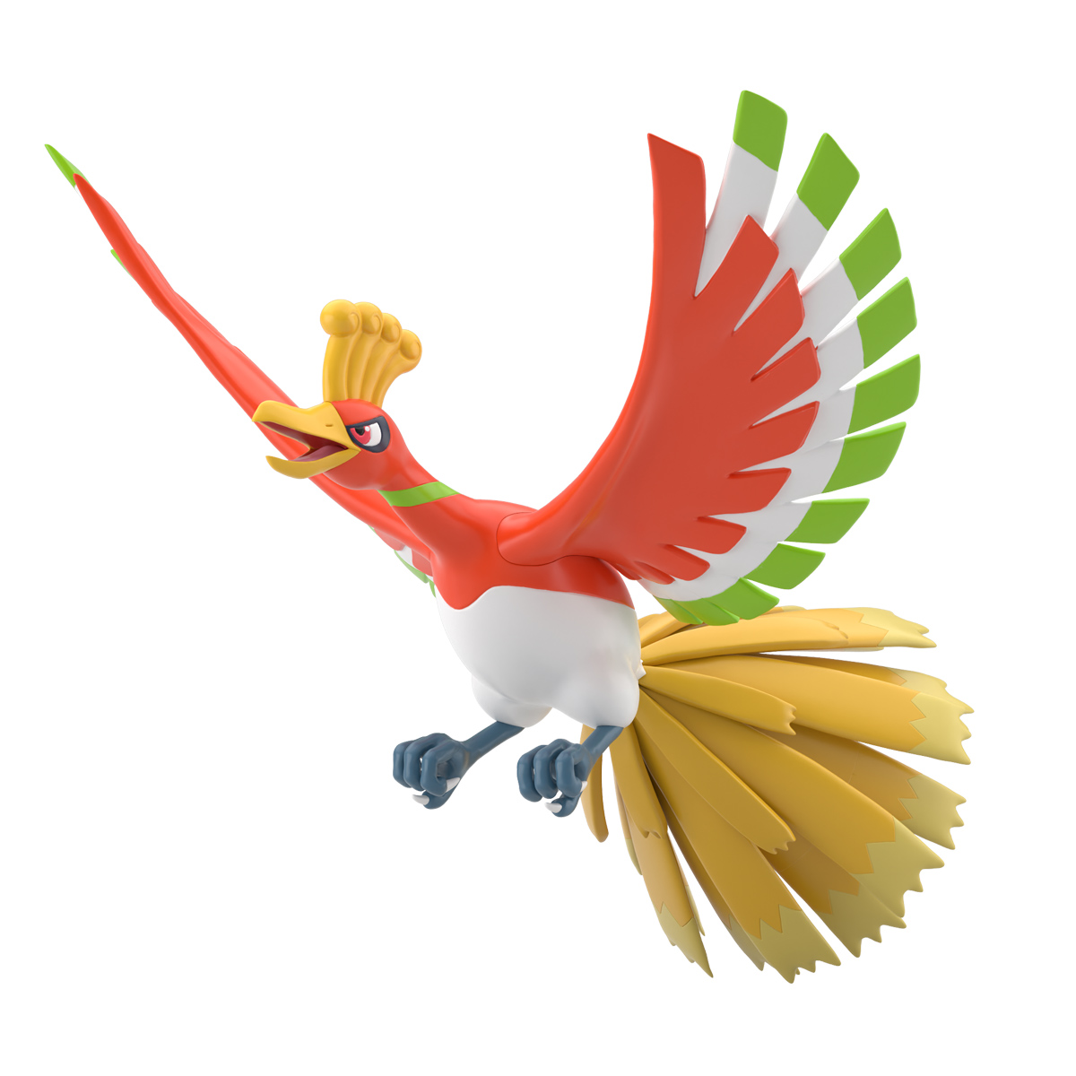 ホウオウ｜ポケモンフィギュア図鑑｜ポケモンスケールワールド