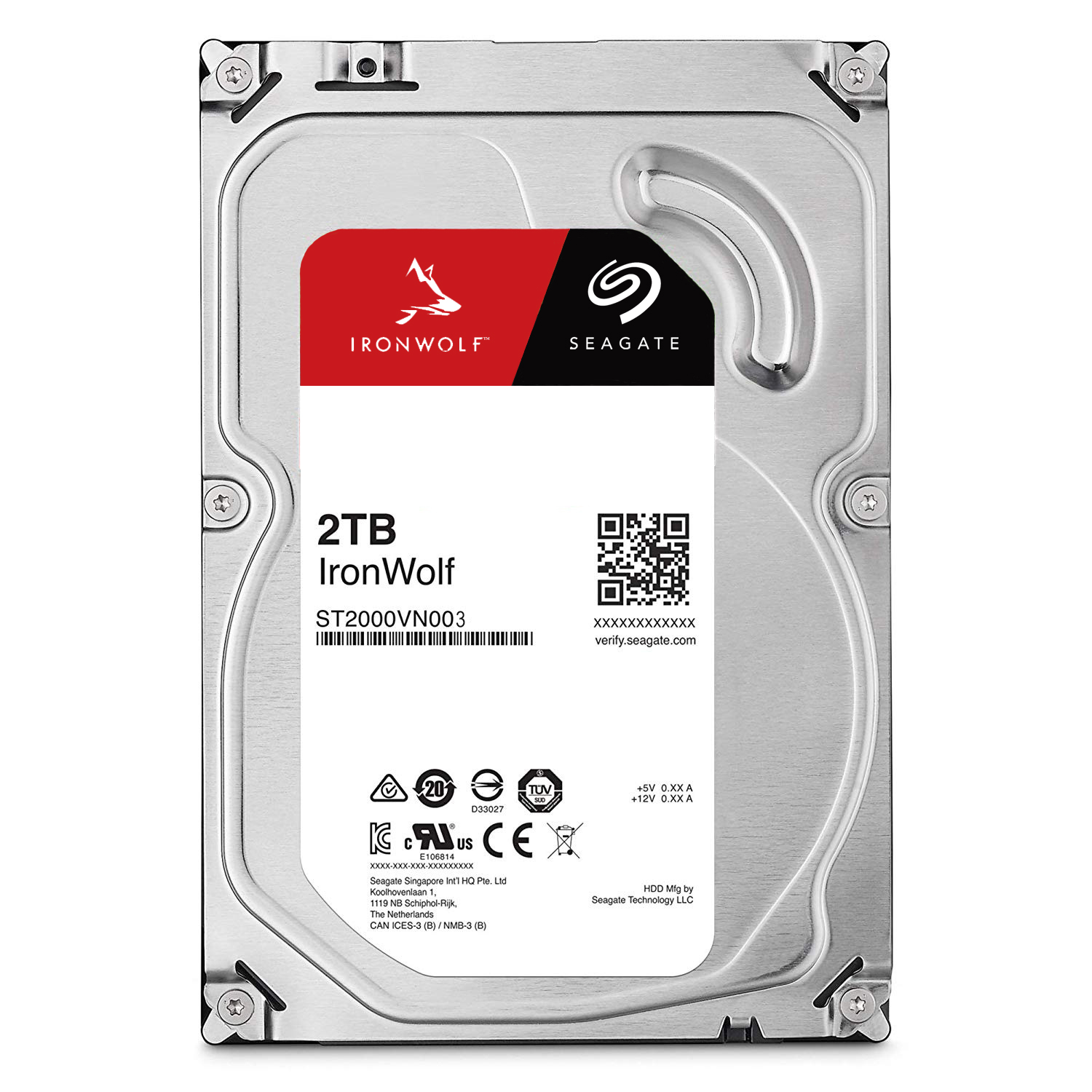 〇【2台セット】Seagate ST2000VN009 2TB SATA 3.5インチ