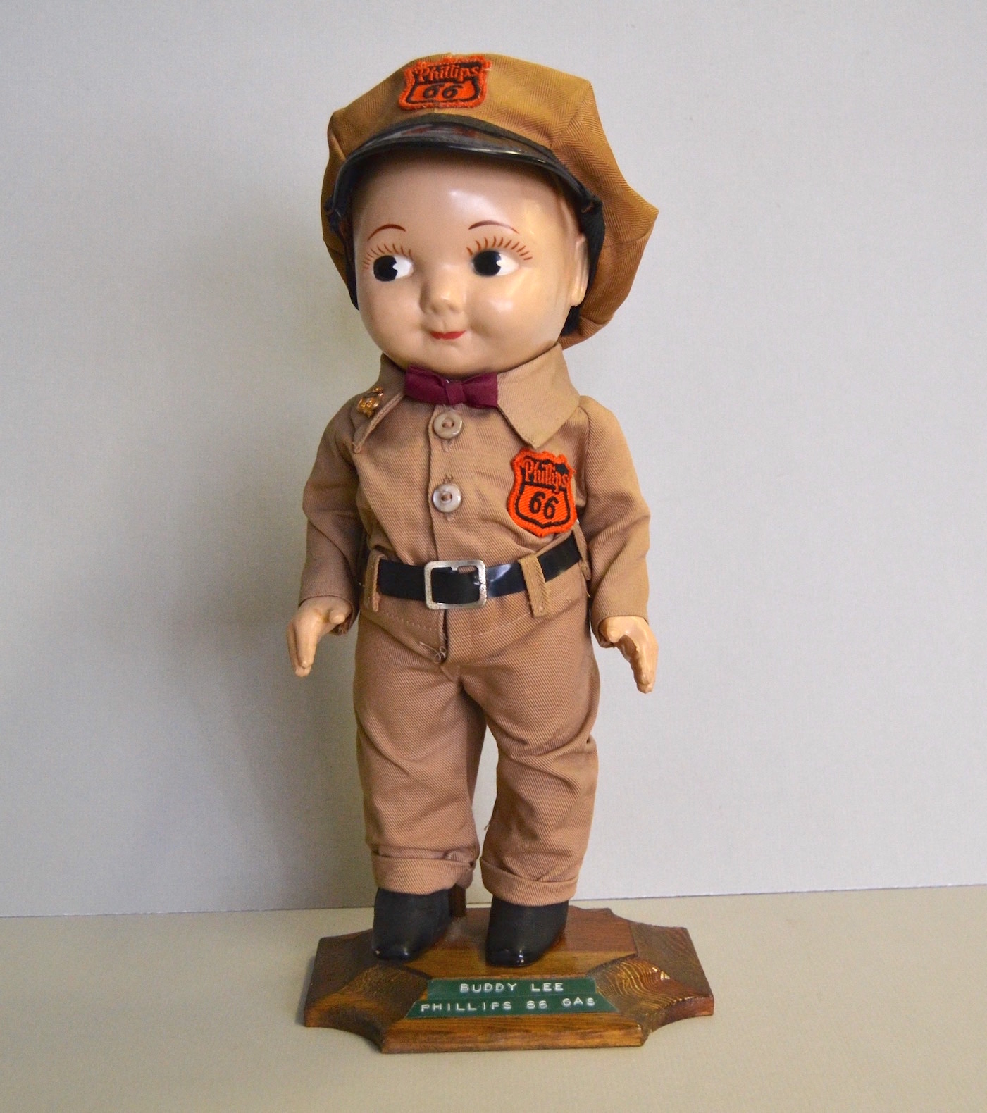 Bargain John's Antiques | Antique Buddy Lee Doll advertising
