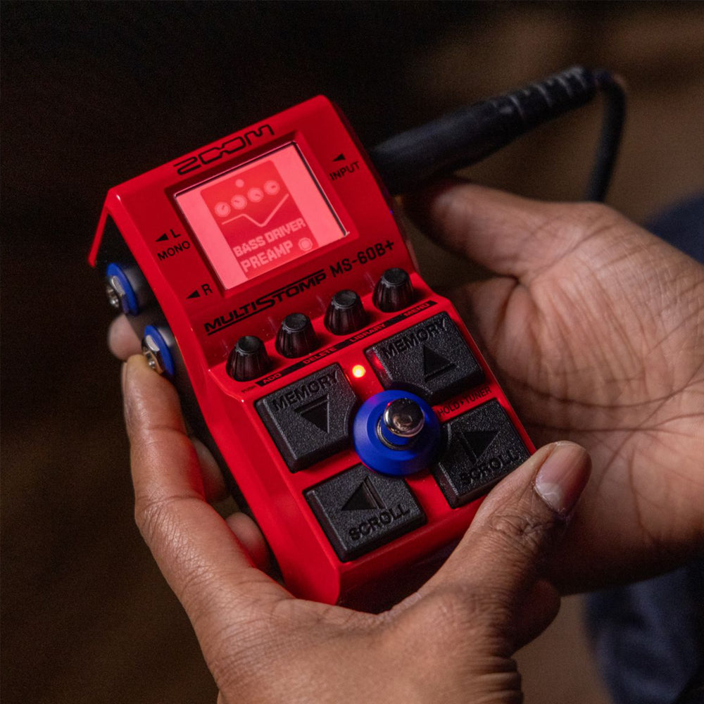 ZOOM MS-60B+ MultiStomp for Bass 2024