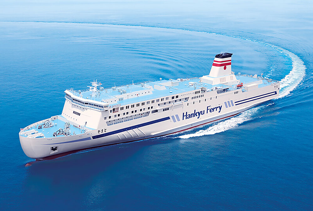 御船印 せっつ やまと 阪九フェリー 第35番社 第三五番社 神戸↔北九州