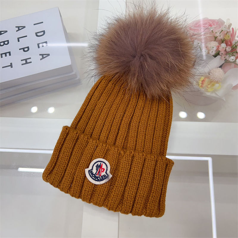 ブランドモンクレールニット帽 ポンポン レディース Moncler ビーニー