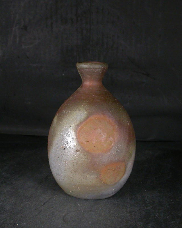 備前焼(楽山窯) 徳利 花瓶