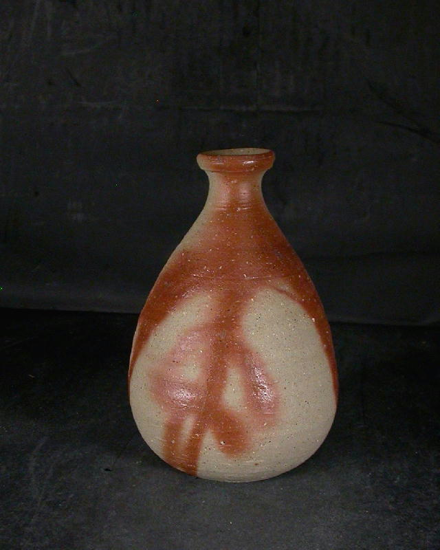 備前焼 備前焼名門作家 山本 竜一 共箱付緋襷徳利2 備前焼卸・小売 六べえ