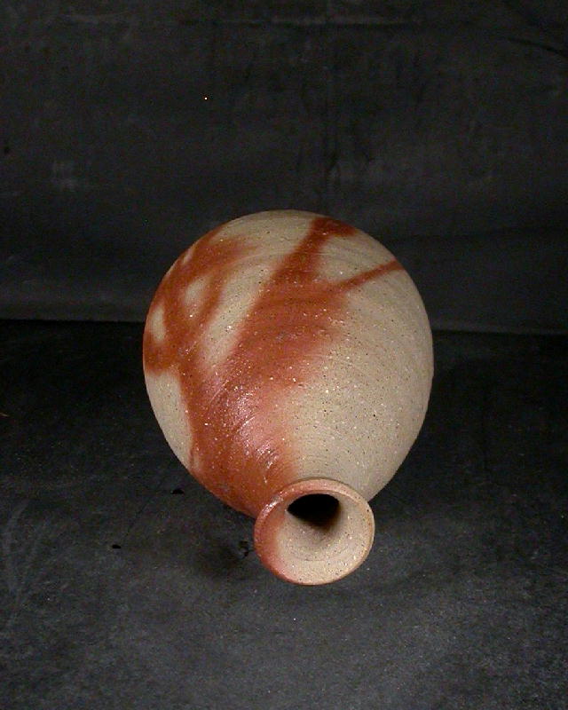 備前焼 備前焼名門作家 山本 竜一 共箱付緋襷徳利2 備前焼卸・小売 六べえ