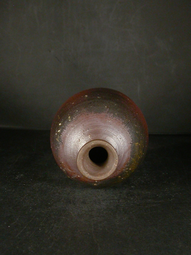 備前焼 登窯 備前焼中堅作家 平川 忠 共箱付き黄ゴマ徳利1 備前焼卸