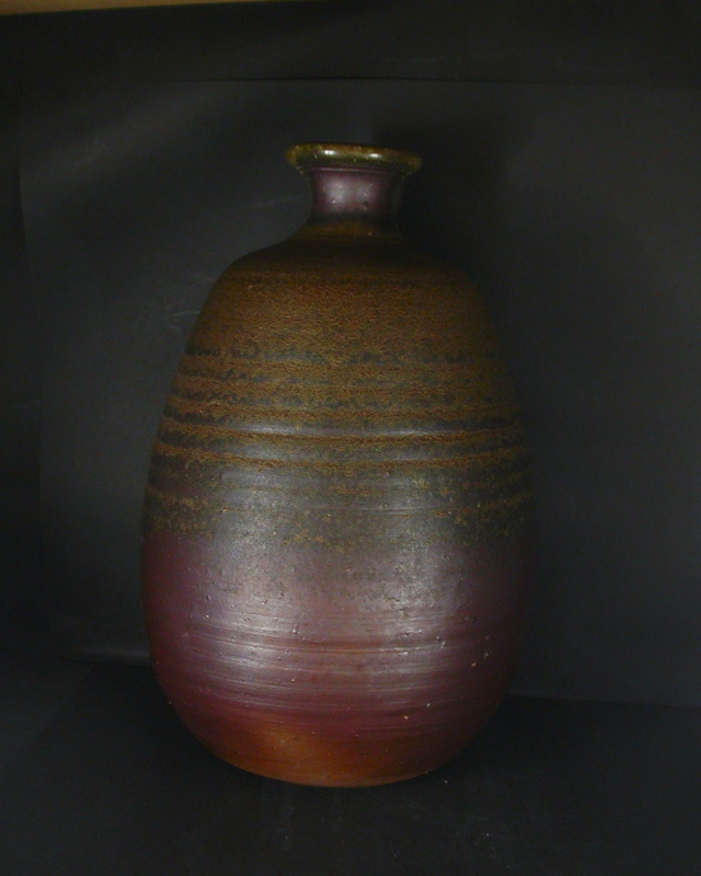 備前焼稗田茂硫壺