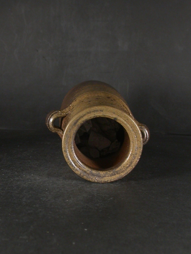 備前焼 登窯 窯元 金重利陶苑 第77代金重利右衛門陶弘 共箱付き黄