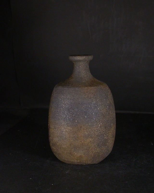 陶酔】 高原昌治 備前四方花入