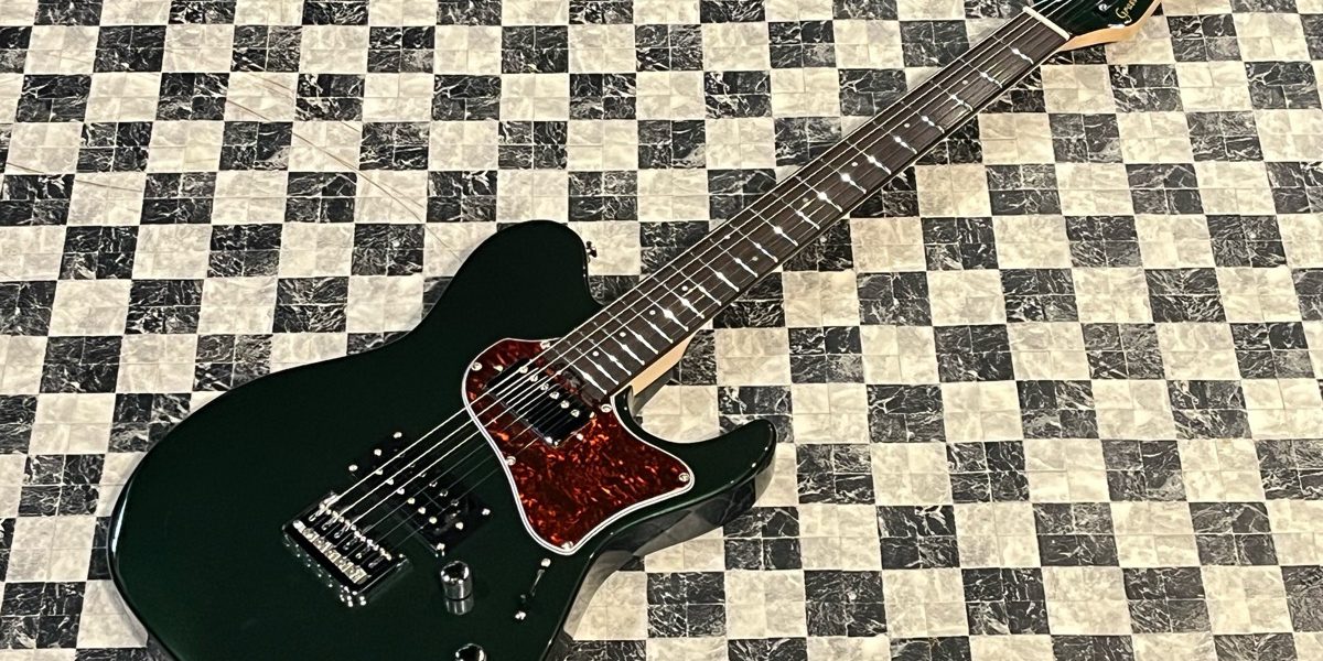 Grass Roots G-THROBBER-DX Dark Green Metallic | Big City Guitars