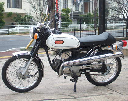 YAMAHA YB-1 タンク プラサフ加工済 凹み修正済 カスタム車両にどうぞ