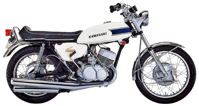 500SS マッハIII 初期 メッキライトケース SS KH 1969 500SS マッハIII