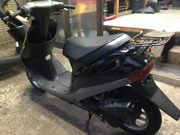 HONDA ホンダ ライブディオZX フレーム 車台番号 プレート 書類付き