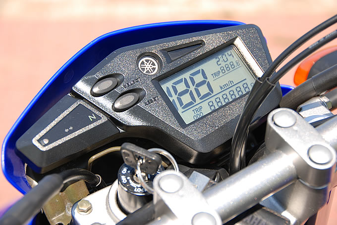 セロー250 XT250X '06 純正 メーター 割れ無 正常作動 ステー付 セロー