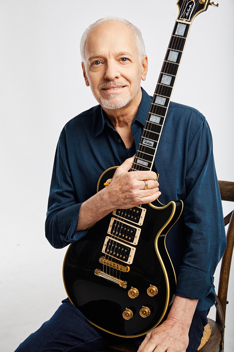 ピーター・フランプトン最新シグネチャーモデルのレスポール・ギター