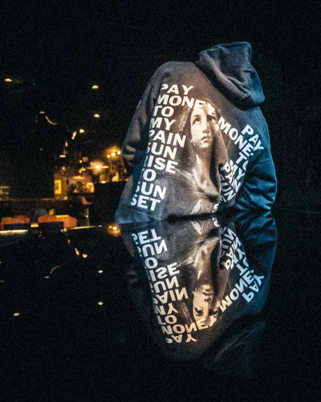 SAINT Mxxxxxx Pay money To my Pain PTP HOODIE BRND MONEY Black
