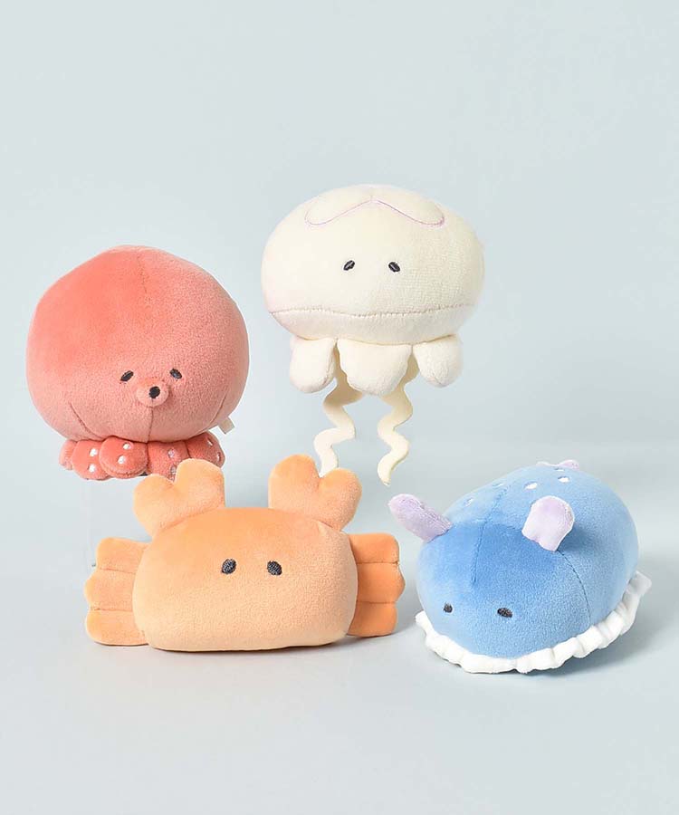 海の生き物1テノリマスコット ぬいぐるみ マスコット キャラクター 海