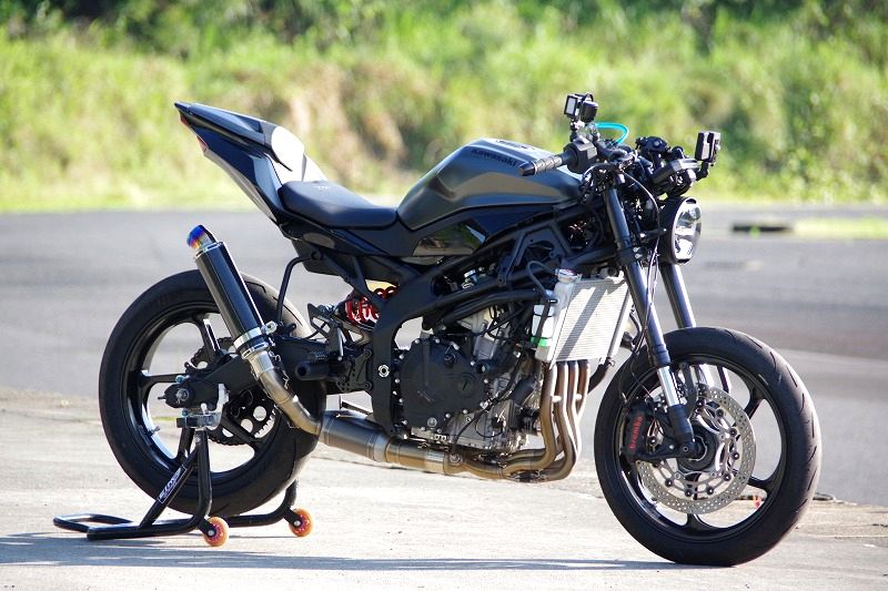 ZX-25R 福岡 yb1 four 福岡県北九州市フルフェイスとインカム付誰か買っ