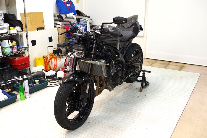 転調 アザーカット チェーン 張り調整（カワサキ Ninja ZX-25R SE KRT