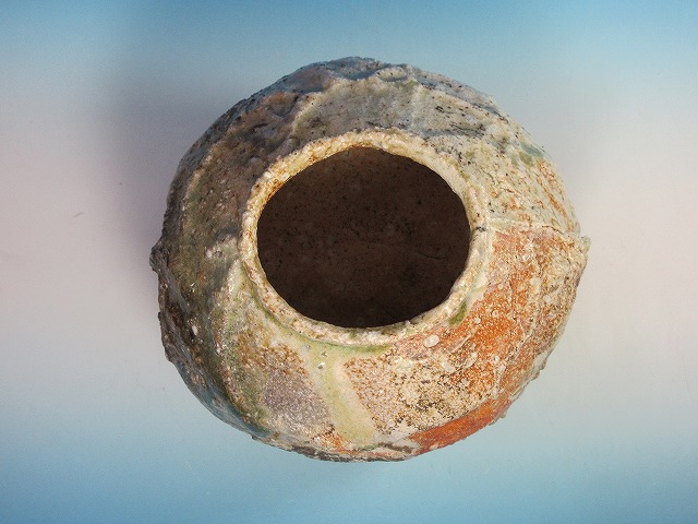 信楽（オーロラ）壺｜作家名：古谷 道生｜文錦堂 | 文錦堂