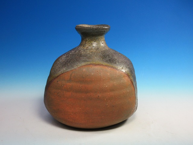 ▽備前 名工 中村六郎 急須 敲急須 中村眞識箱 安い 煎茶道具 酒器の