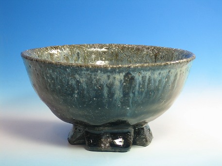 朝鮮唐津 平茶碗 アンティーク 茶道具 送料込み251217 朝鮮唐津 平茶碗