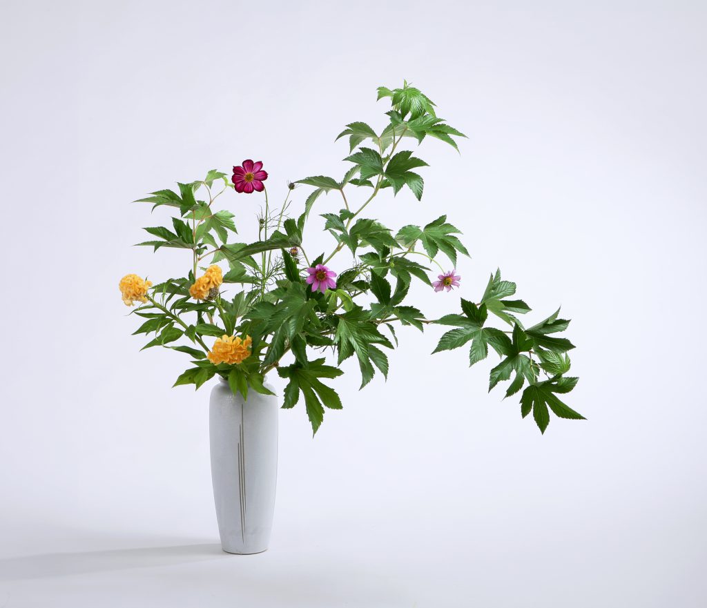 52 美品！！ 八角長三管筒 3本セット 花入れ 生け花 未生