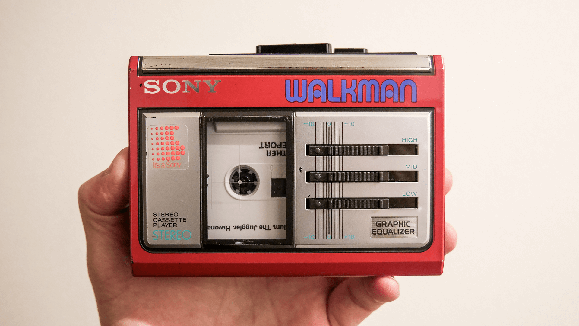 SONYソニー WALKMAN カセットプレーヤー 自分好みの音がつくれる