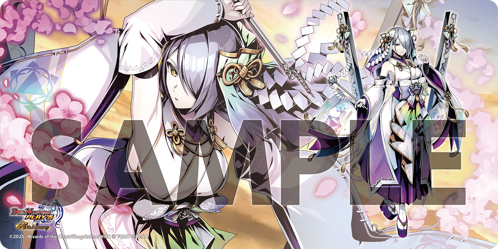 プレイマット＆スリーブ『[デュエプレ]誣の頂ウェディング』未開封＆未