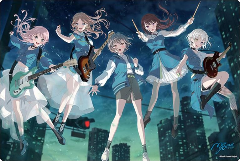 バンドリ MyGO!!!!! 長崎そよ ラバーマット プレイマット ブシロード