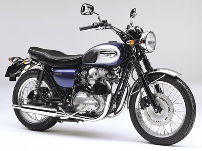 カワサキ W650アップハンドル仕様ファイナルカラー のカタログ情報