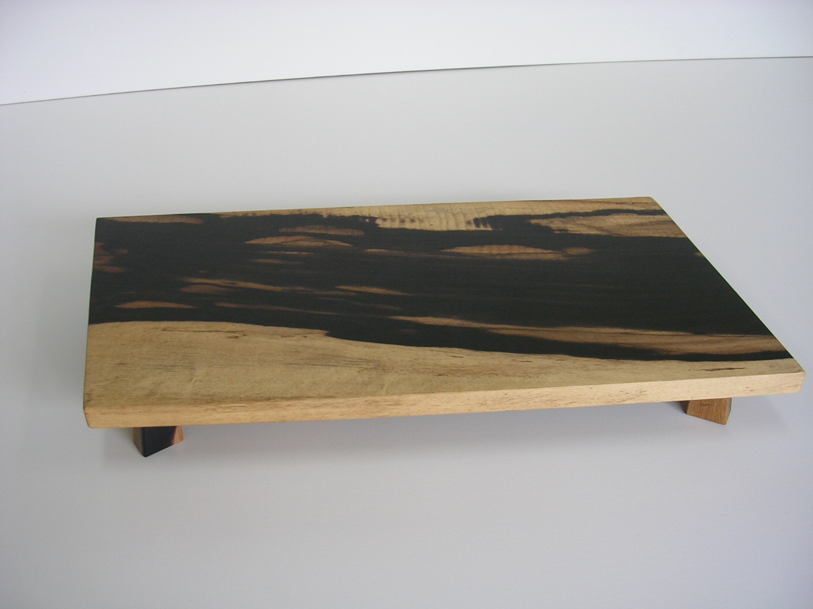 陶磁器の工芸品の高山流水は彩色の磁器の板の絵の木の枠を塗ります