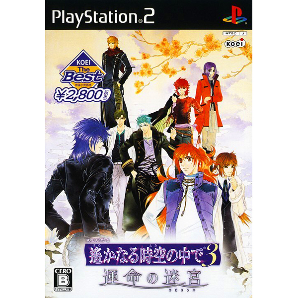 遥かなる時空の中で3 運命の迷宮B2サイズ 告知ポスター 遙か