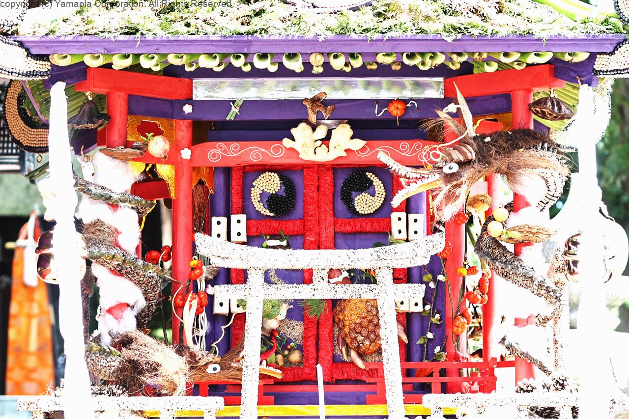 8年ぶりに登場した「青物神輿」 速見八朔大祭 | 滋賀ガイド！