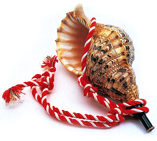 ほら貝・山伏・和楽器（オレンジ紐付き） ほら貝・山伏・和楽器