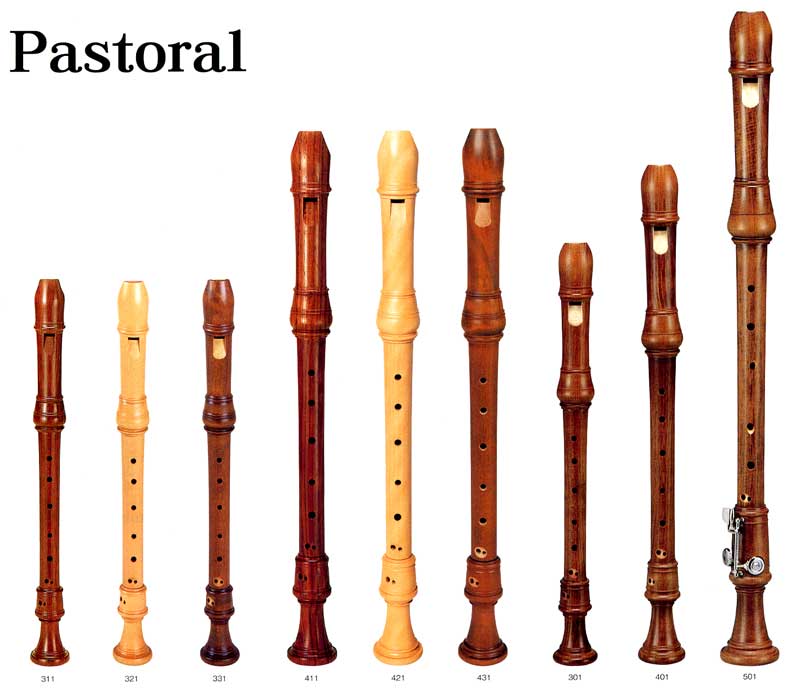 全音 バスリコーダー 5400B メイプル 2023年8月にメーカーメンテ済