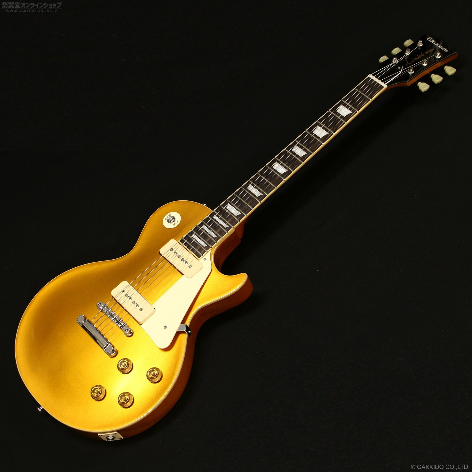 Edwards E-LP-STD/P GO [Gold] - 楽器堂オンラインショップ