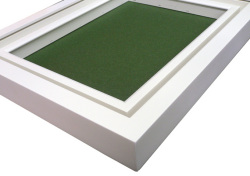 デュエット オフホワイト SM×3点set 油彩額縁 Arte Mondo 同志舎】油彩額