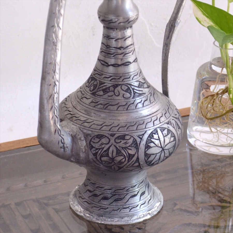 ターコイズ 銀細工 水差し ターコイズ 銀細工 水差し ターコイズ 銀