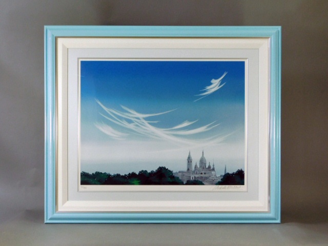 千葉県 市川市で「ミッシェル・バテュ」のシルクスクリーン（版画）を