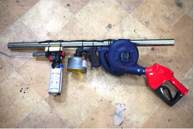 ファークライ6 原寸大レプリカ火炎放射器