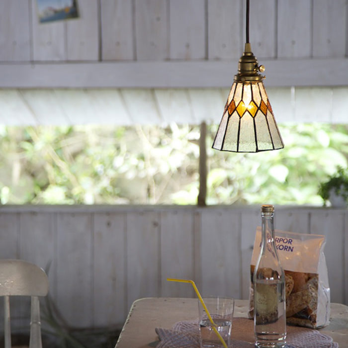 ペンダントライト ステンドグラス【Dia】｜照明のライティングファクトリー