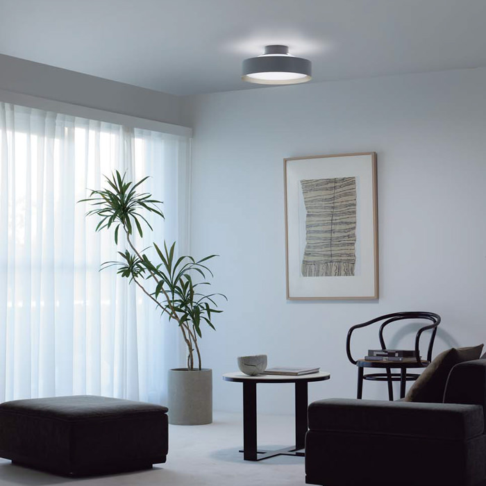 DC10 ブラック 間接照明シーリングライト 8〜10畳｜調光調色｜照明の